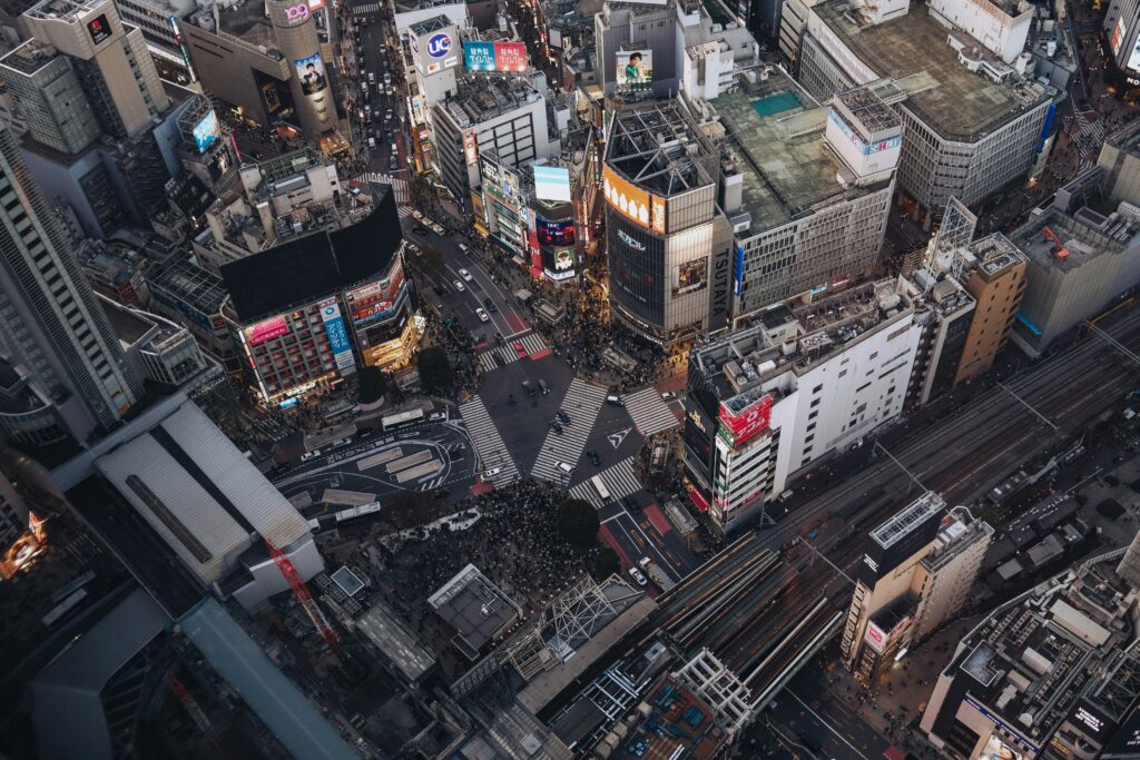 Shibuya Crossing & Shibuya Sky - top 10 places to visit in Tokyo