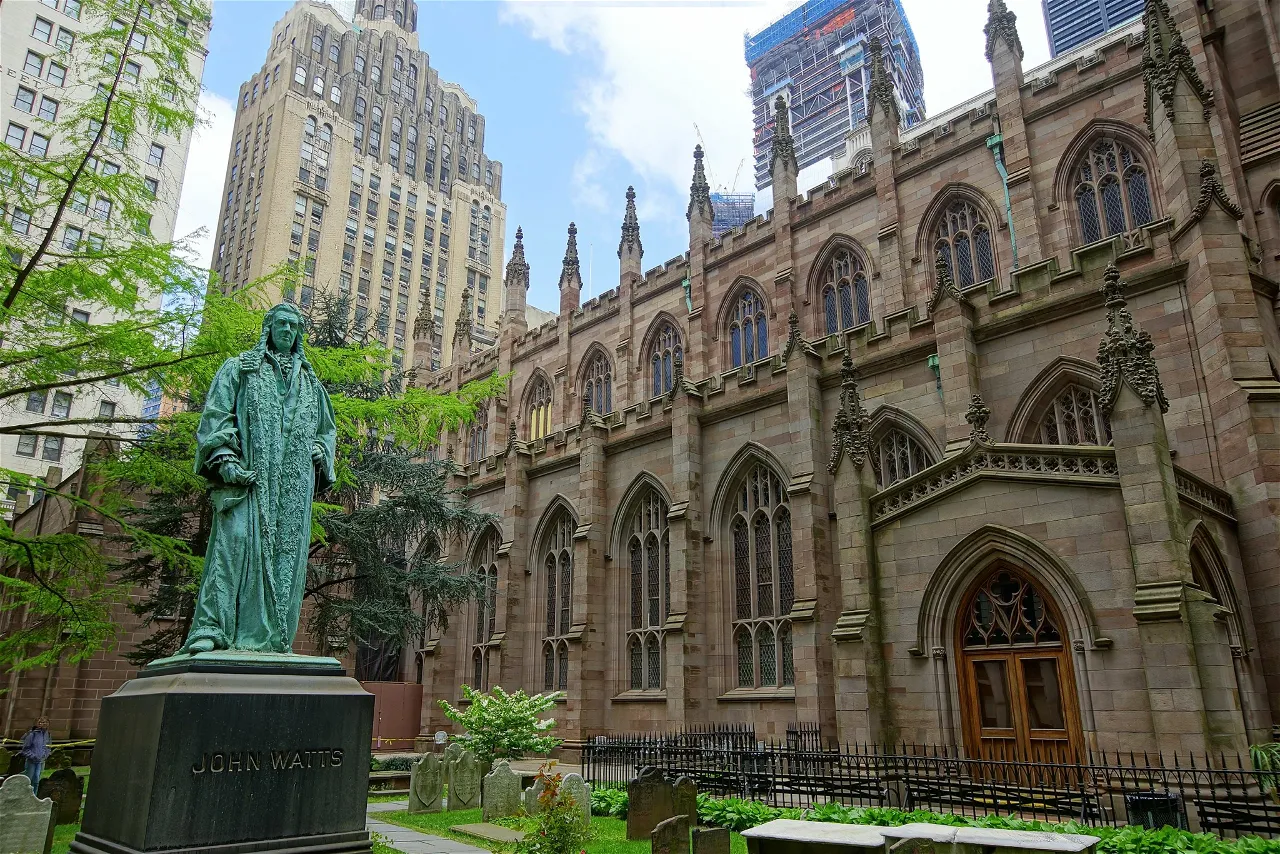 Top 10 Historic Landmarks in NYC: Trinity Church