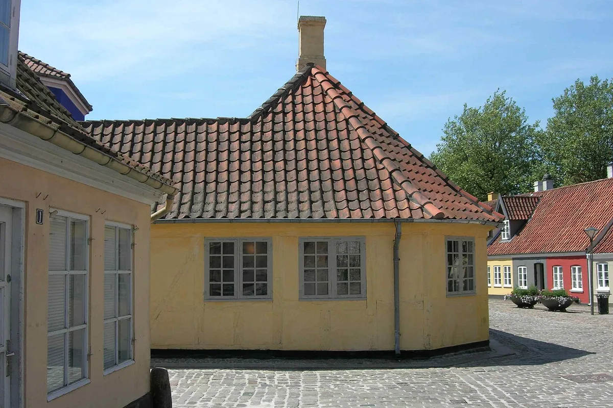 Hans Christian Andersen's birthplace house in Odense