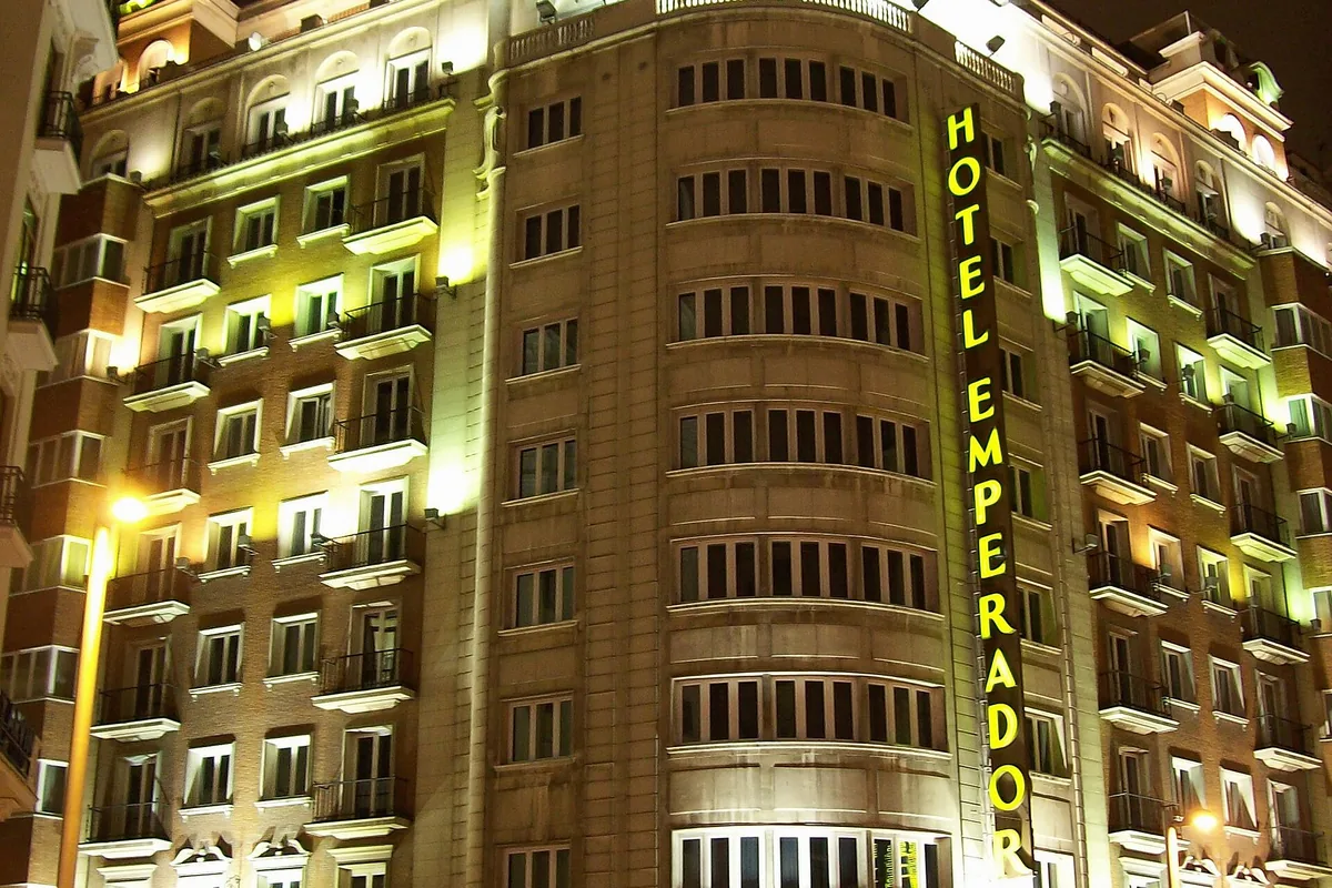 Hotel Emperador on Gran Via in Madrid