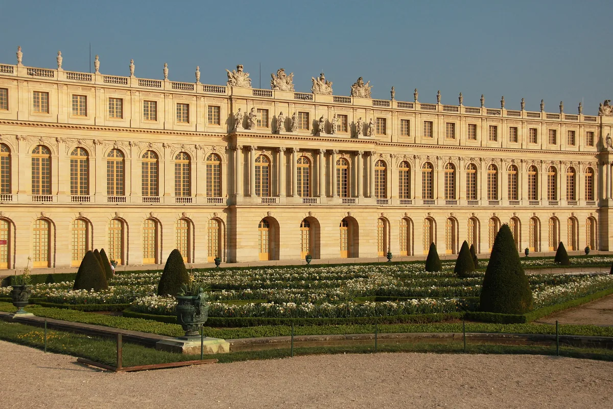 Garden facade of the Palace of Versailles