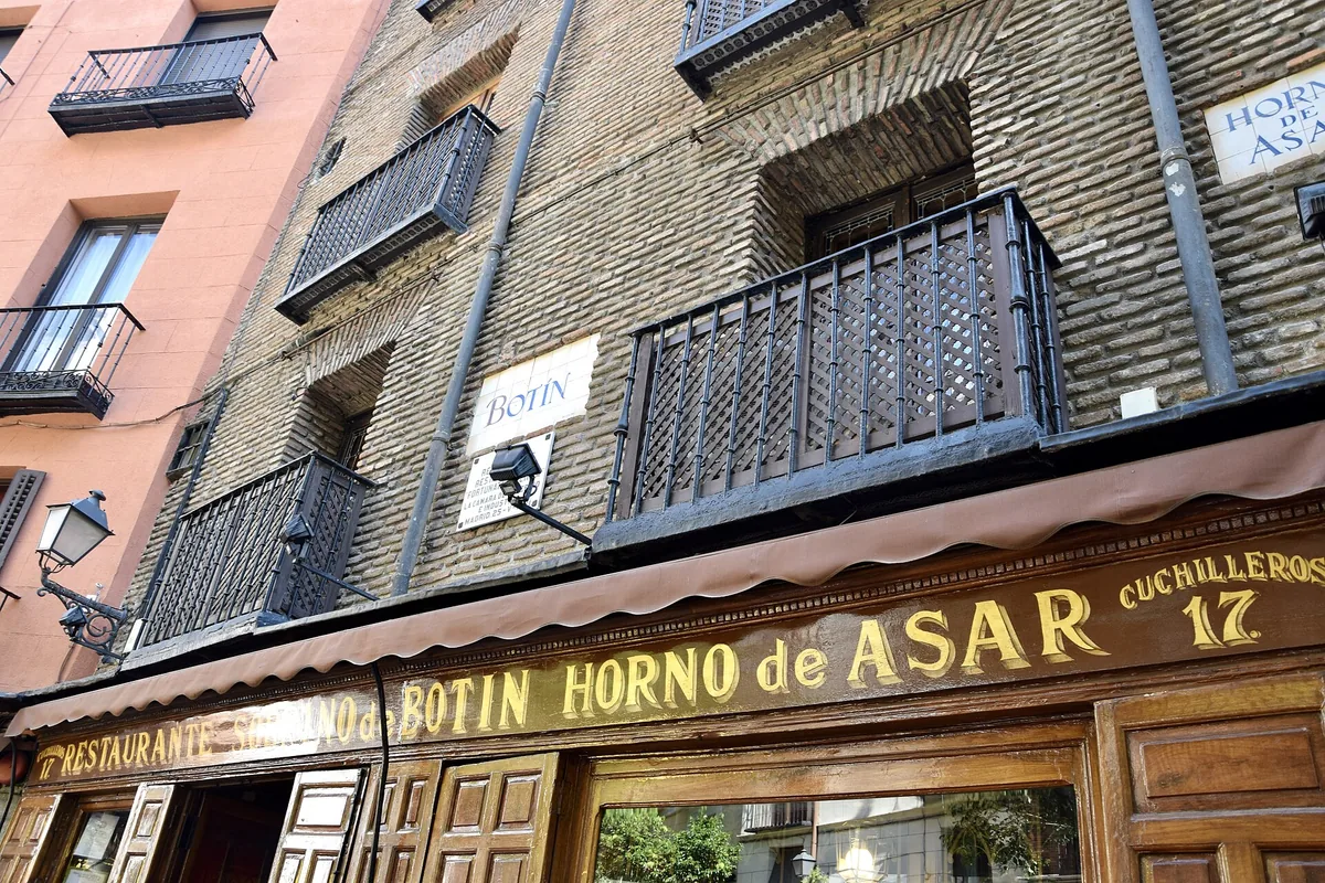 Sobrino de Botín restaurant, Madrid