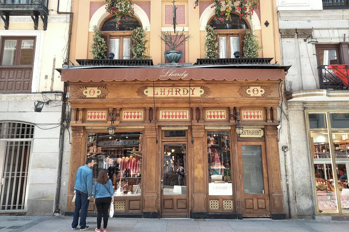 Lhardy restaurant, Madrid